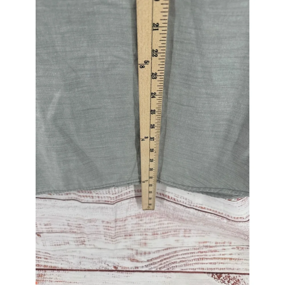 The North Face Shirt‎ Mens XL Grey Colorblock Short Sleeve Button Down Pocket